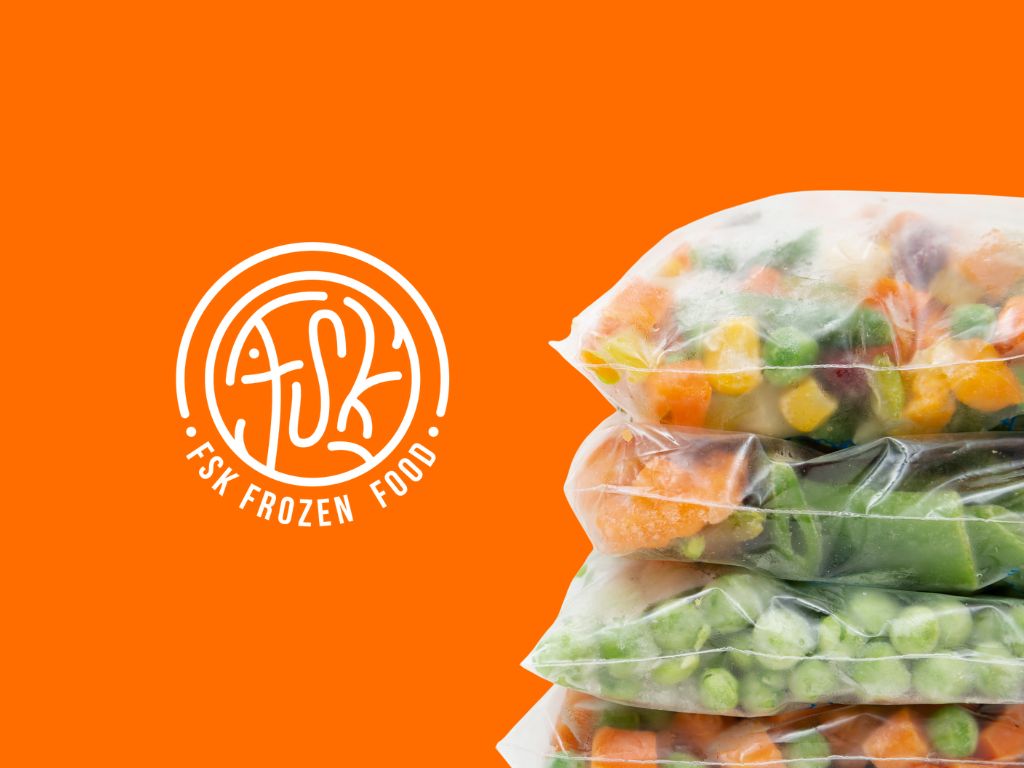Logo Design for FSK Frozen Food