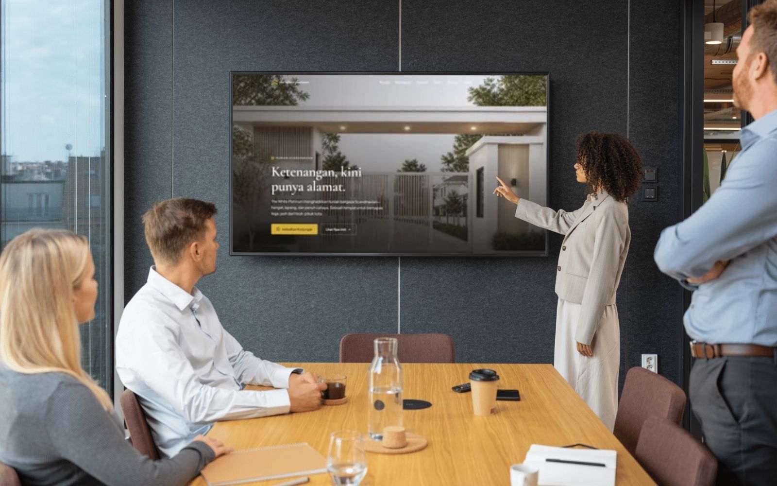 Presentation On Screen